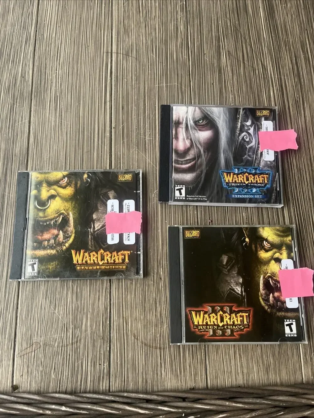 Warcraft III Battle Chest, Reign Of Chaos, Frozen Expansion (PC CD-ROM, 2003)